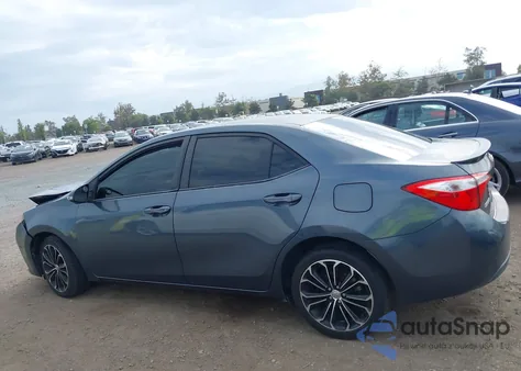 2014 Toyota Corolla S Plus from USA, damaged, VIN 5YFBURHE4EP055100